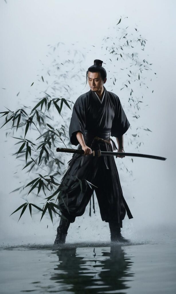 SDXLRonghua_v30 - ai art image - wuxia, A swordsman, standing o - AI Art - Image Generator - Stable Diffusion