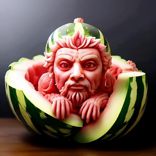 perfectWorld_v4Baked - ai art image - watermeloncarving, <lora:water - AI Art - Image Generator - Stable Diffusion